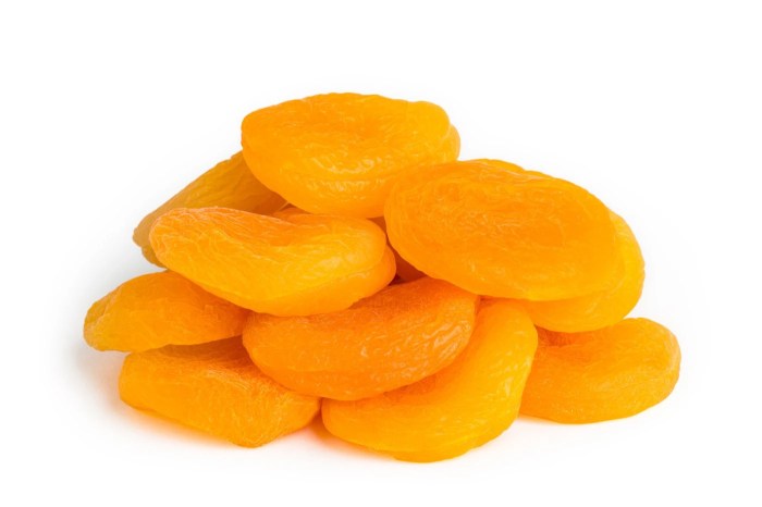 The price of dried apricots is 