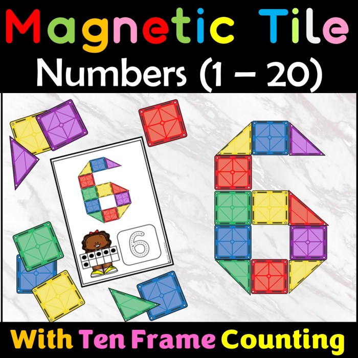 Tiles cards numbers magna magnetic box number adventure tile printable math challenge contains affiliate links amazon post choose board