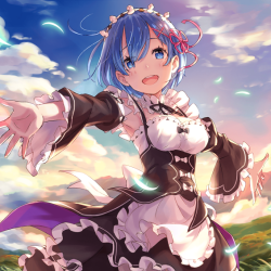 Rem re zero pixiv anime wallpaper girl isekai hajimeru seikatsu kara zerochan rezero character illustration awwni reddit comment wallpapers