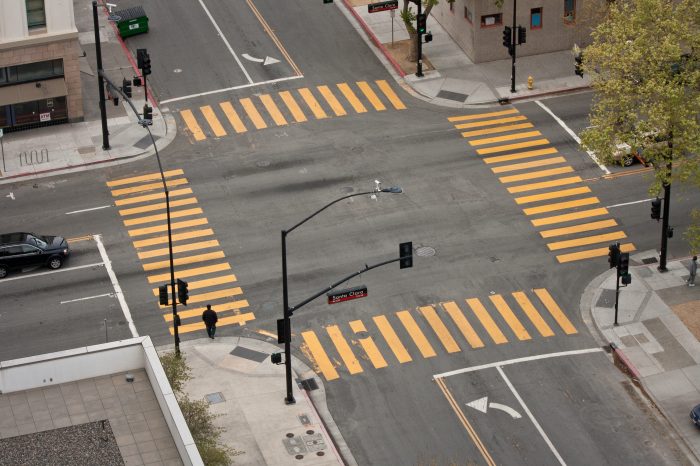 Turnabouts and railroad crossings are examples of ____.